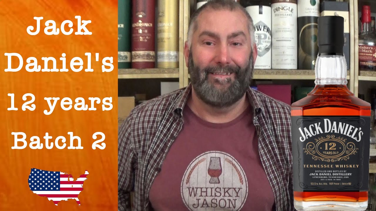 Jack Daniels aged 12 years Batch 2 with 53.5% Tennessee Whisky Review by WhiskyJason
