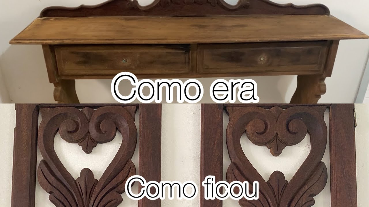 Cantinho novo | Como hidratar madeira