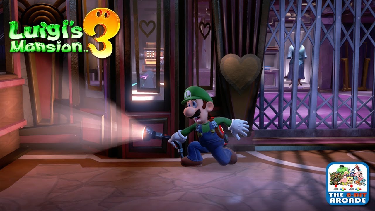 Luigi's Mansion 3 - A Scared to Death Security Ghost Guard (Switch Gameplay)