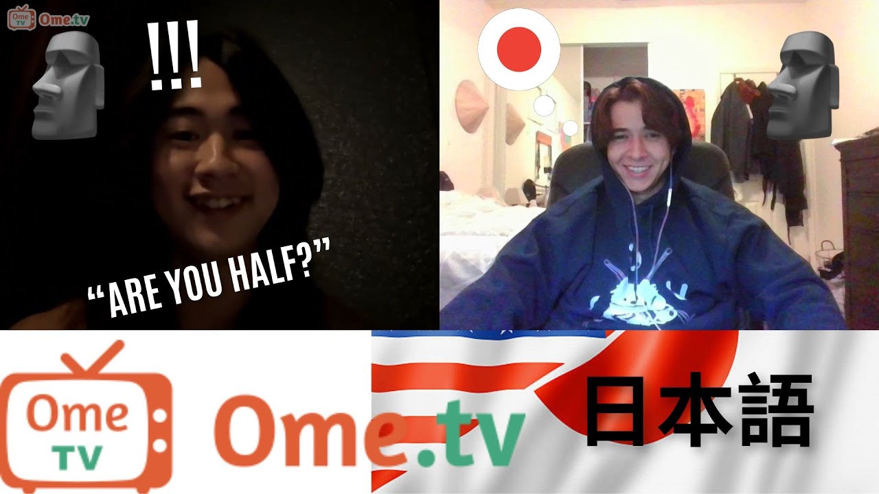 He didn't believe that I wasn't Japanese | Bro to Bro Convo on OmeTV