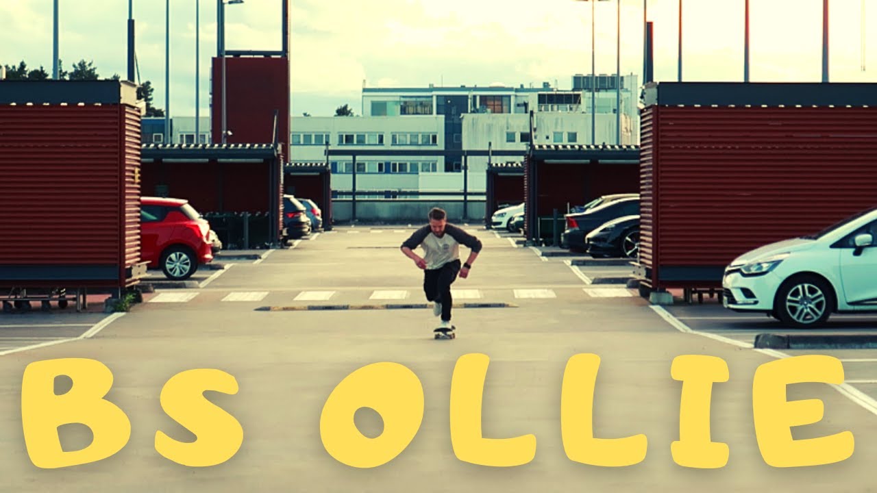 THE REAL SKEITTIKOULU: Miten tehdään backside ollie