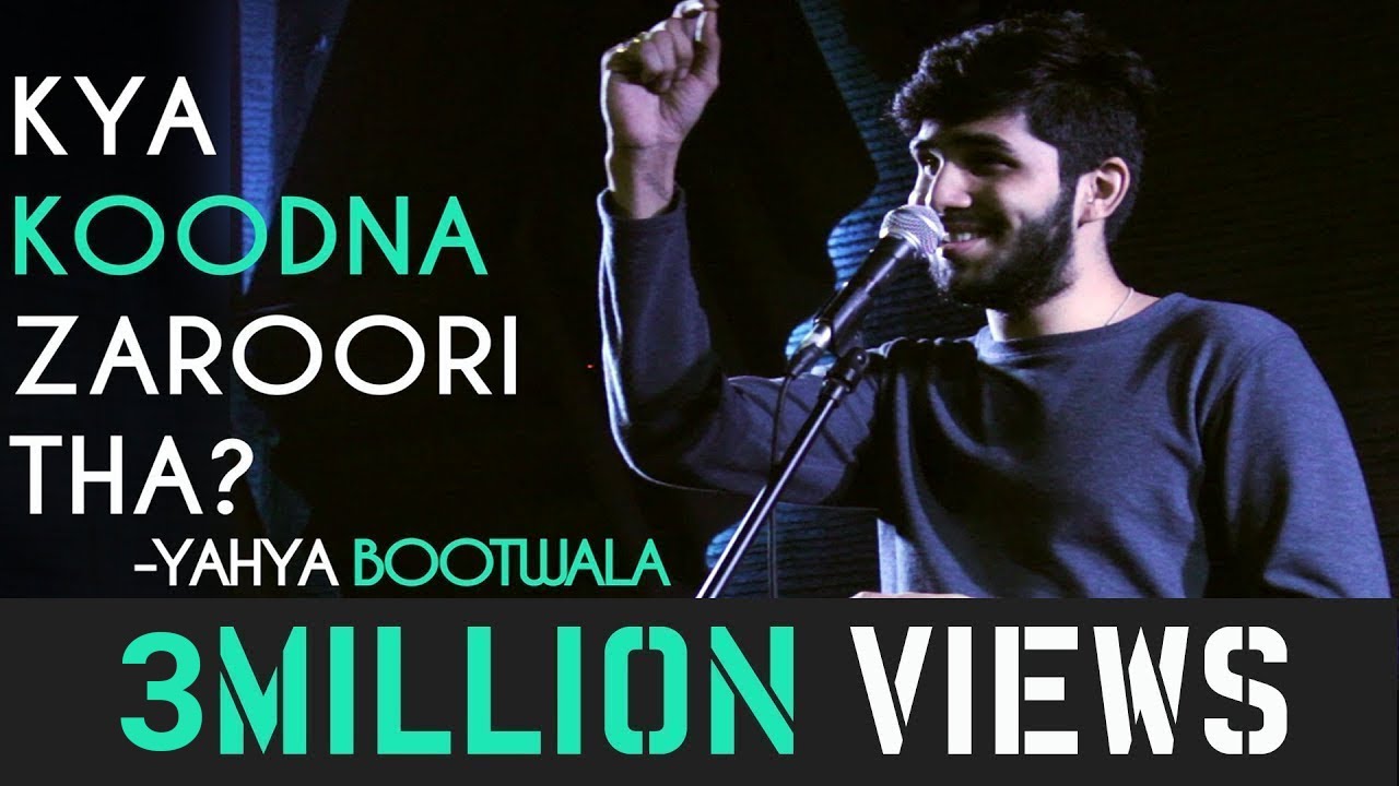 Kya Koodna Zaroori Tha? - Yahya Bootwala | Kahaaniya - A Storytelling Open Mic By Tape A Tale