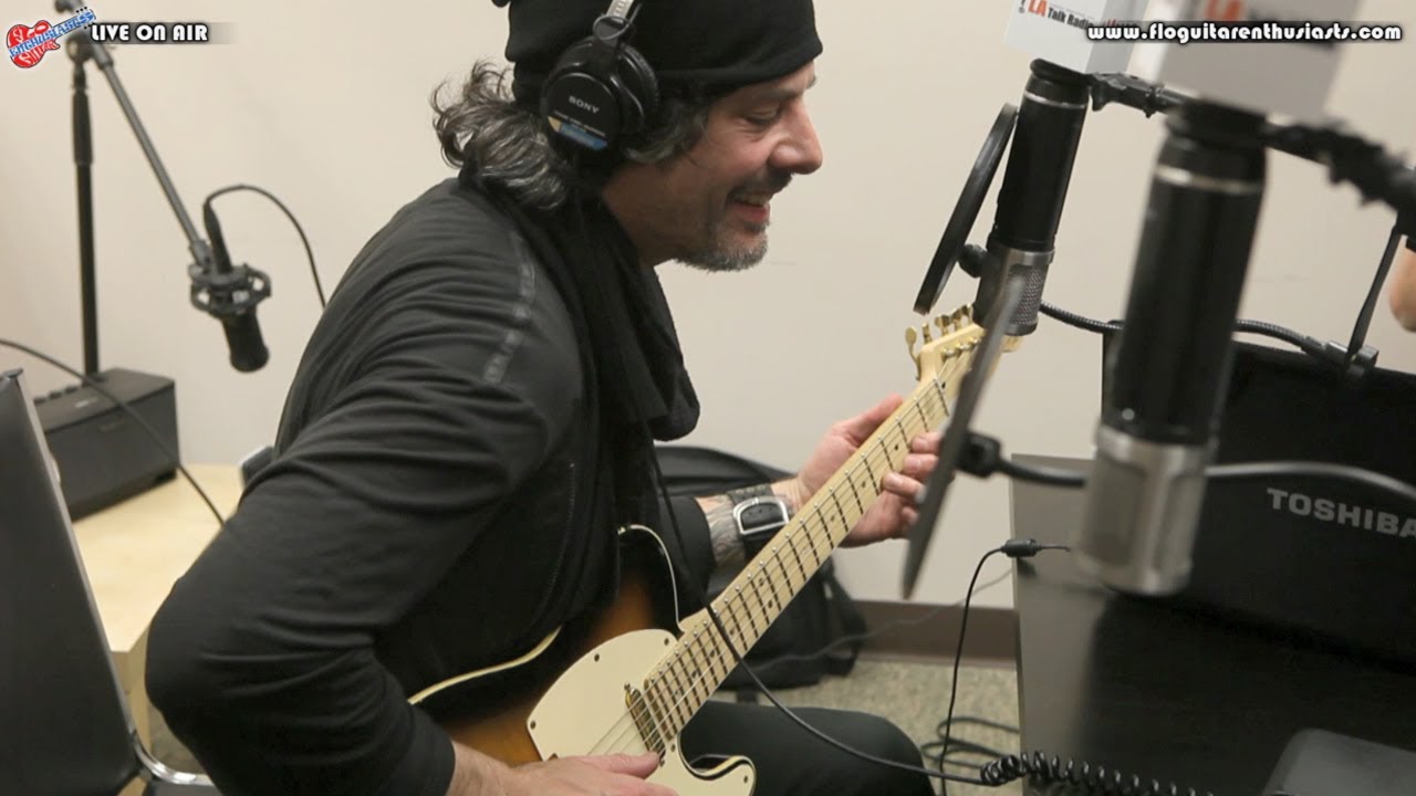 Richie Kotzen Discussing and Playing I'm No Angel by The Winery Dogs
