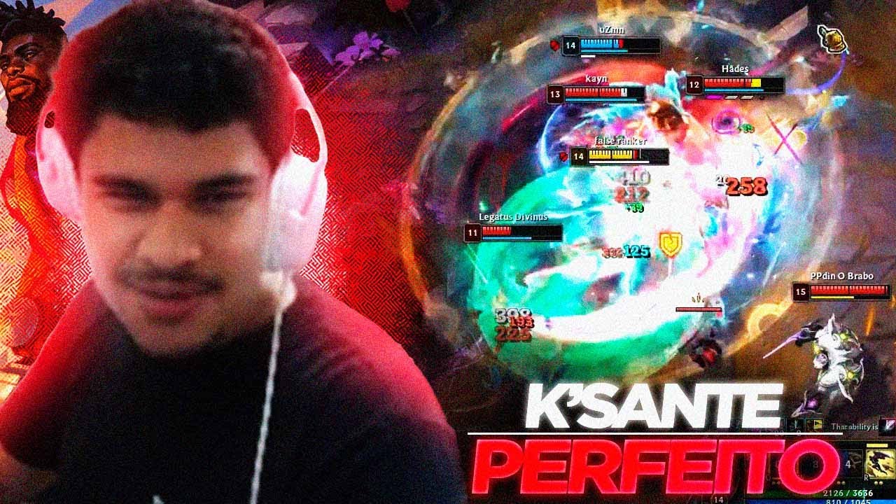 K'SANTE FULL TANK NÃO TEM ERRO🙅‍♂️