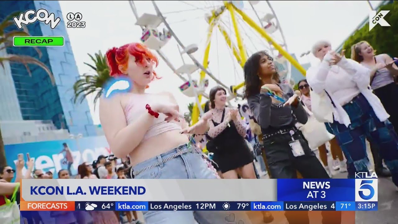 KCON LA 2025 kicks off in downtown L.A.