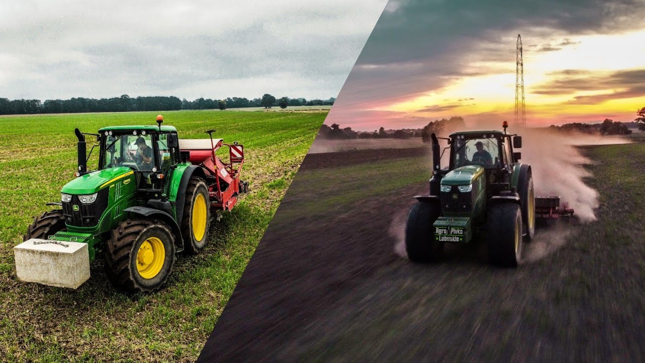 🇵🇱Uprawa i siew rzepaku㋛︎John Deere 6175M㋛︎Horsch