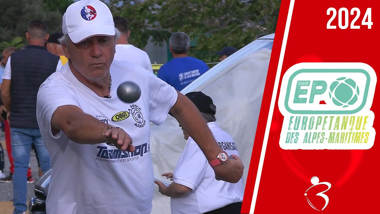 64e FOYOT vs MONACO : Europétanque triplette des Alpes-Maritimes à Cagnes-sur-Mer 2024