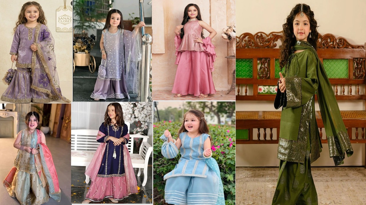 Beautiful Baby Girls Dresses || Embroidery Frocks || Eid Special Dresses || Fancy Frocks & Suits ☀
