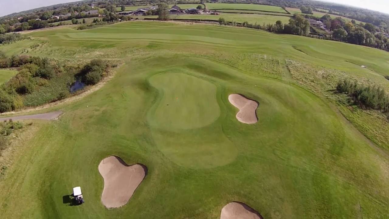 Hart Common Golf Club - Hole 16 Flyover