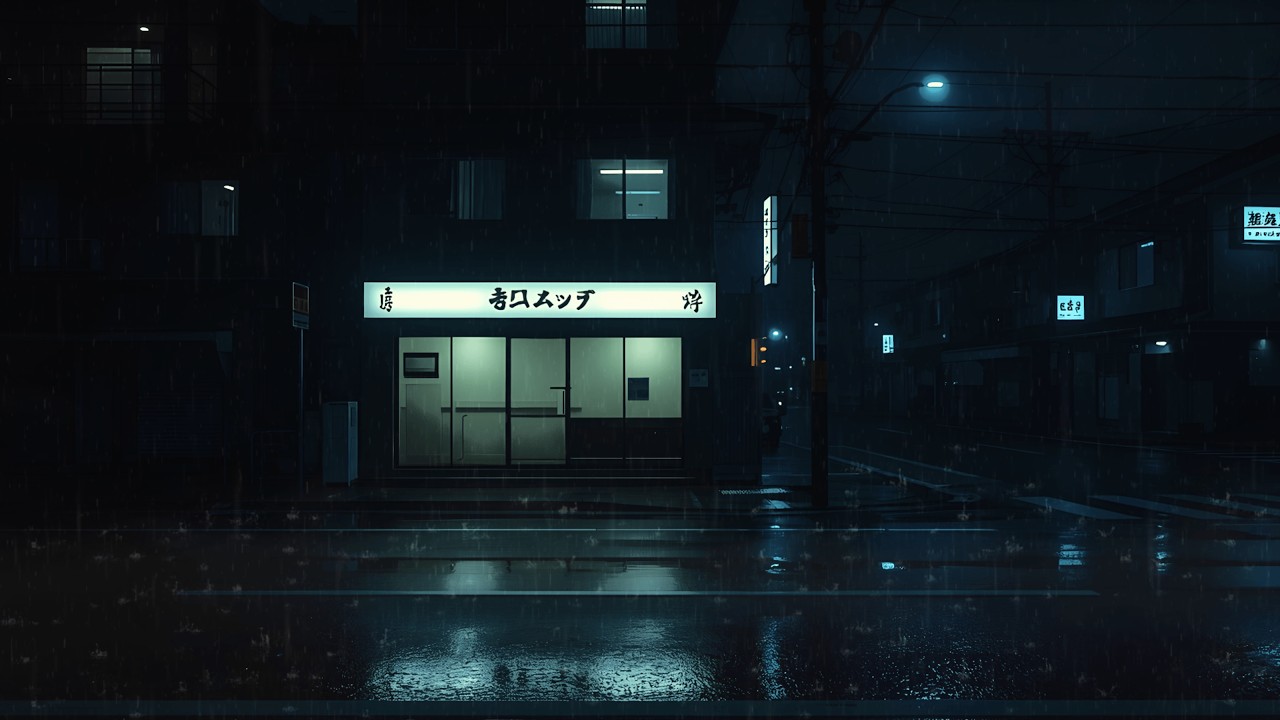 90s Tokyo Midnight Cafe - Chill lofi at 3AM for study and Sleep
