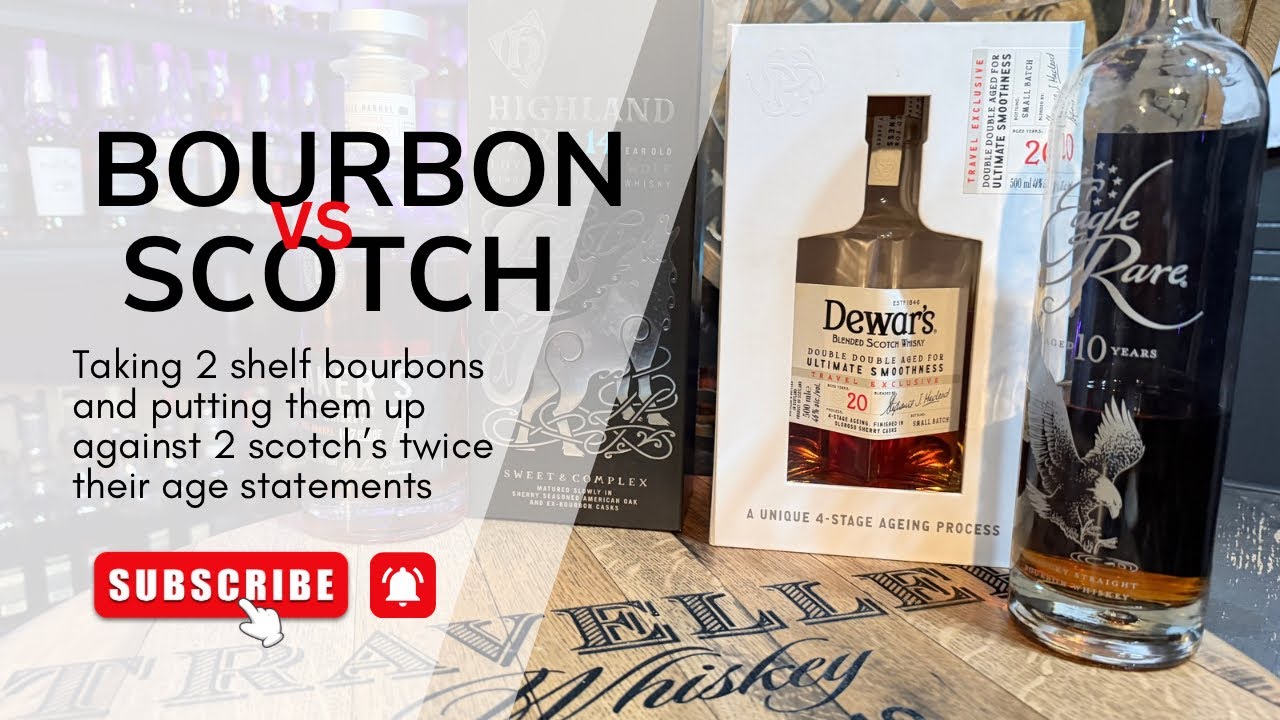 Bourbon vs Scotch battle. Double the age and double the price. Is it worth it?