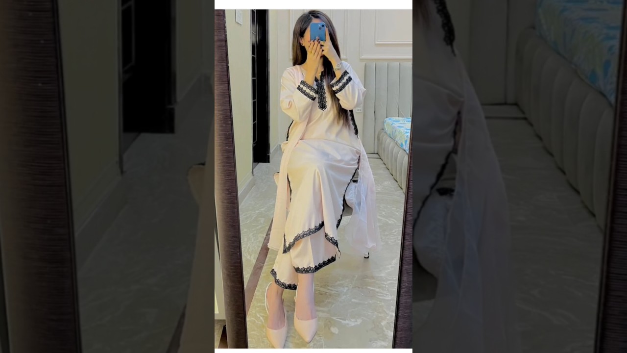 Trending Pakistani Suit Cutting and stitching 🤍🖤 #trendingshort  #plazzosuits #indiansuits #jumsuit