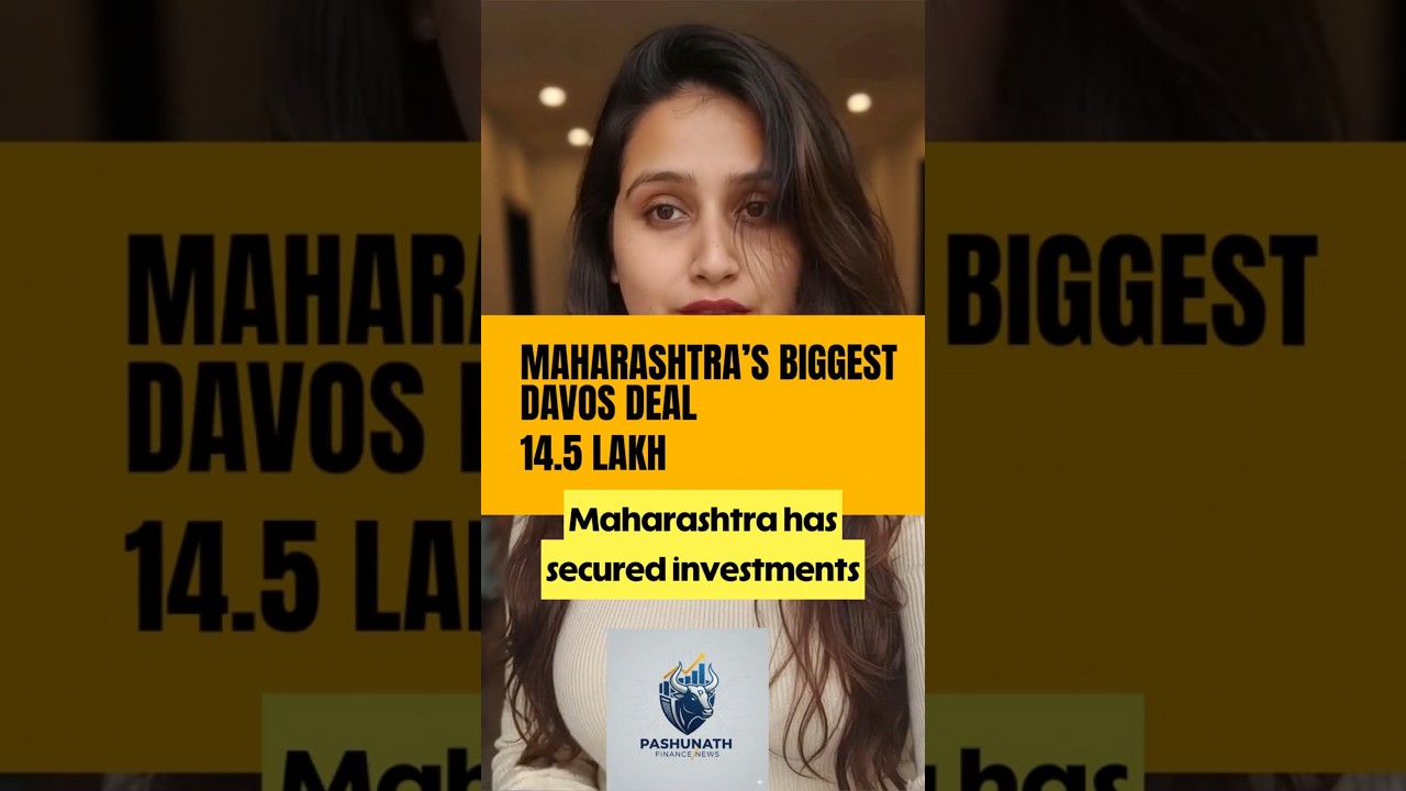 ₹14.5 Lakh Crore Boom! Maharashtra’s Biggest Davos Deal Ever 