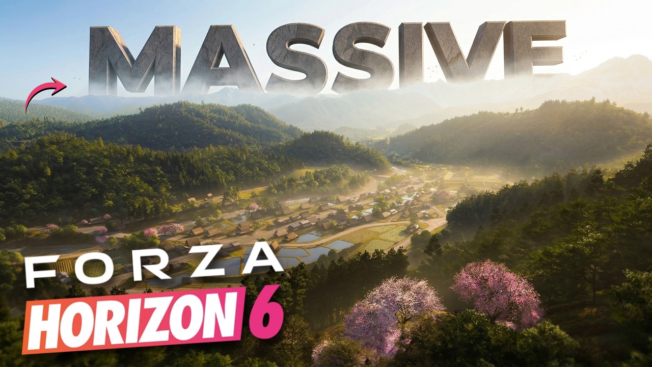 The Forza Horizon 6 Map is MASSIVE (But Not How You Think)