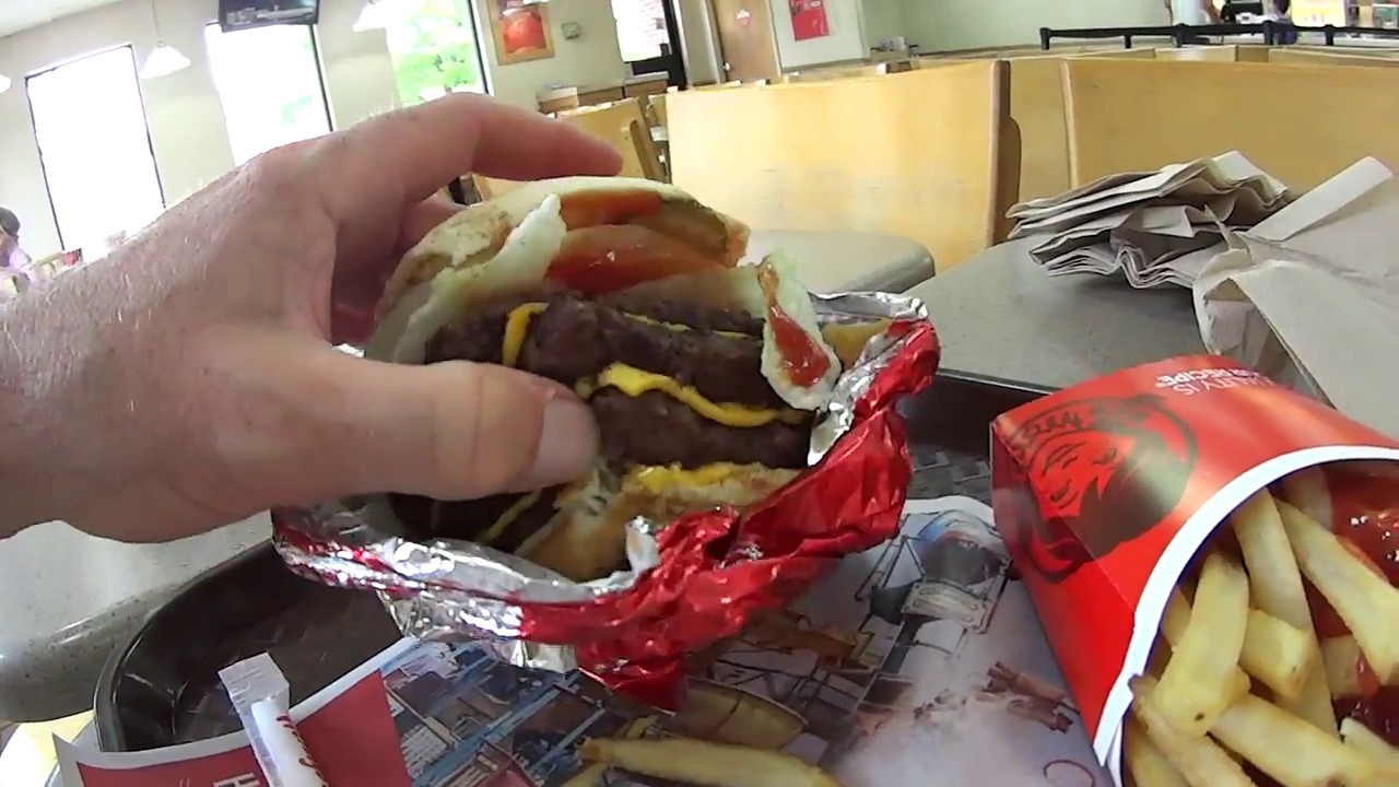 Wendy's Dave's Triple Burger