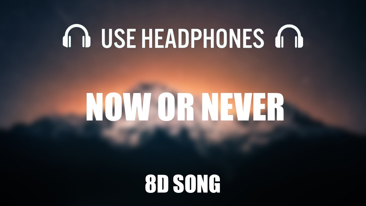 Halsey - Now Or Never | 8D AUDIO