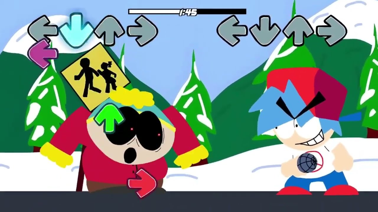 Friday Night Funkin' Vs South Park EXE | Sonic.EXE (FNF/Mod/Fanmade + Cover)