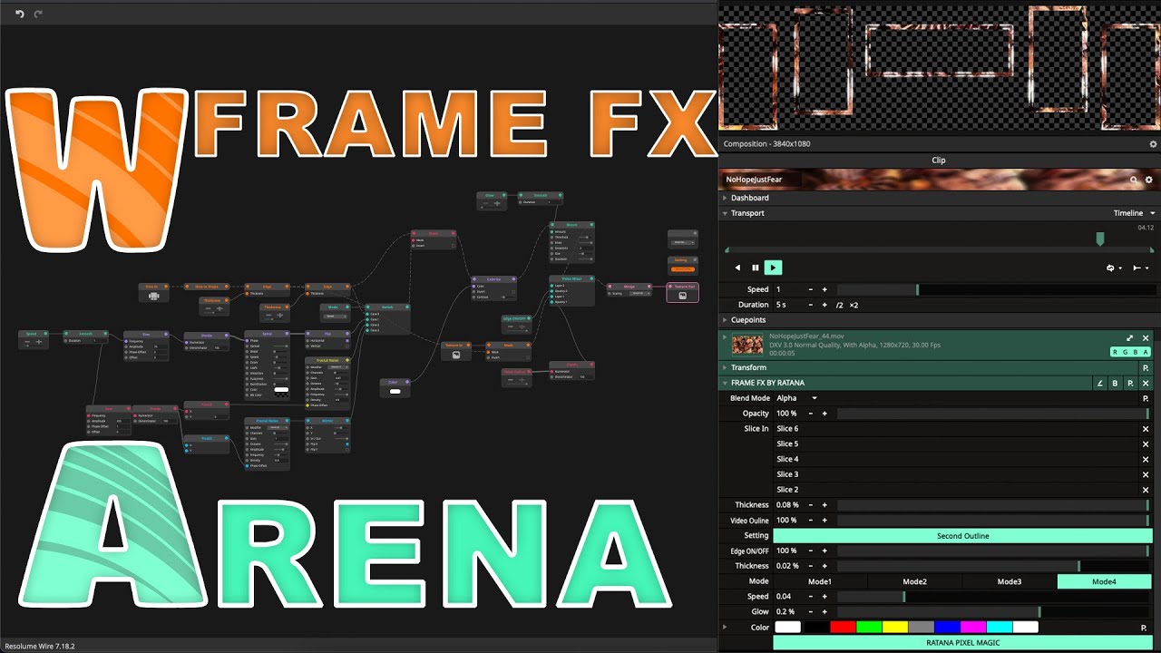 How to Create a Frame FX in Resolume Wire/របៀបបង្កើតPlugin FRAME FX នៅក្នុងResolume Wire
