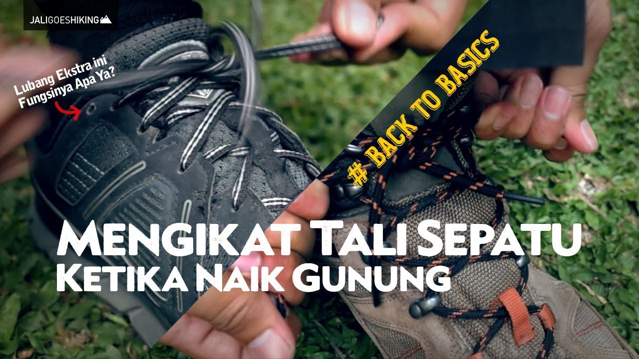 SERING CEDERA? Perbaiki Teknik Mengikat Tali Sepatu Kamu