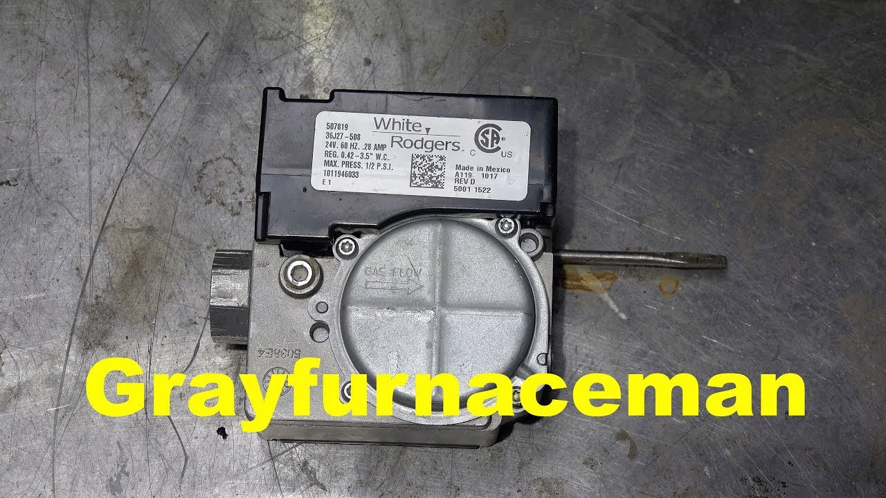 Как работает газовый клапан переменной интенсивности горения.