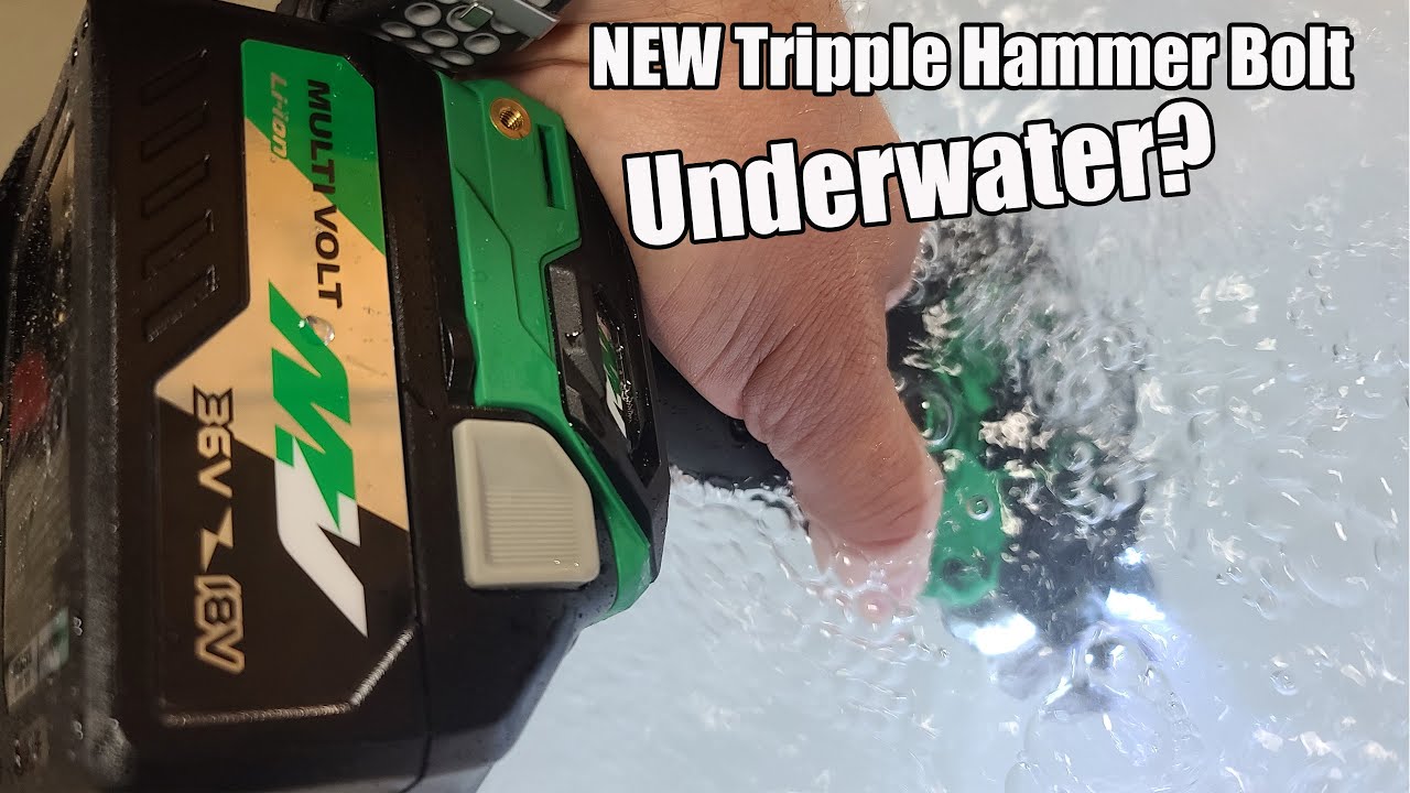New IP56 Metabo HPT 36V Tripple Hammer Bolt Review