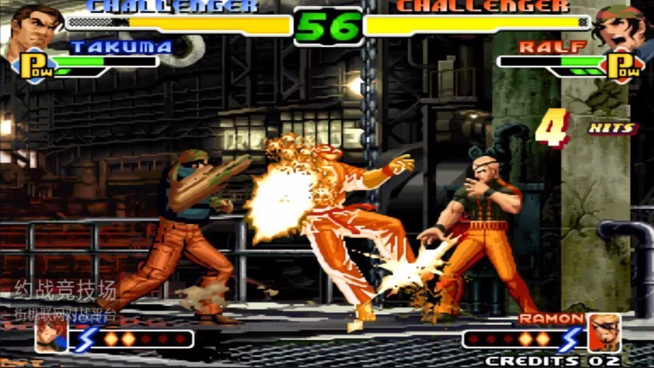 Kof 2000 Nikolai(保力達) VS MISS 格斗之王 2000