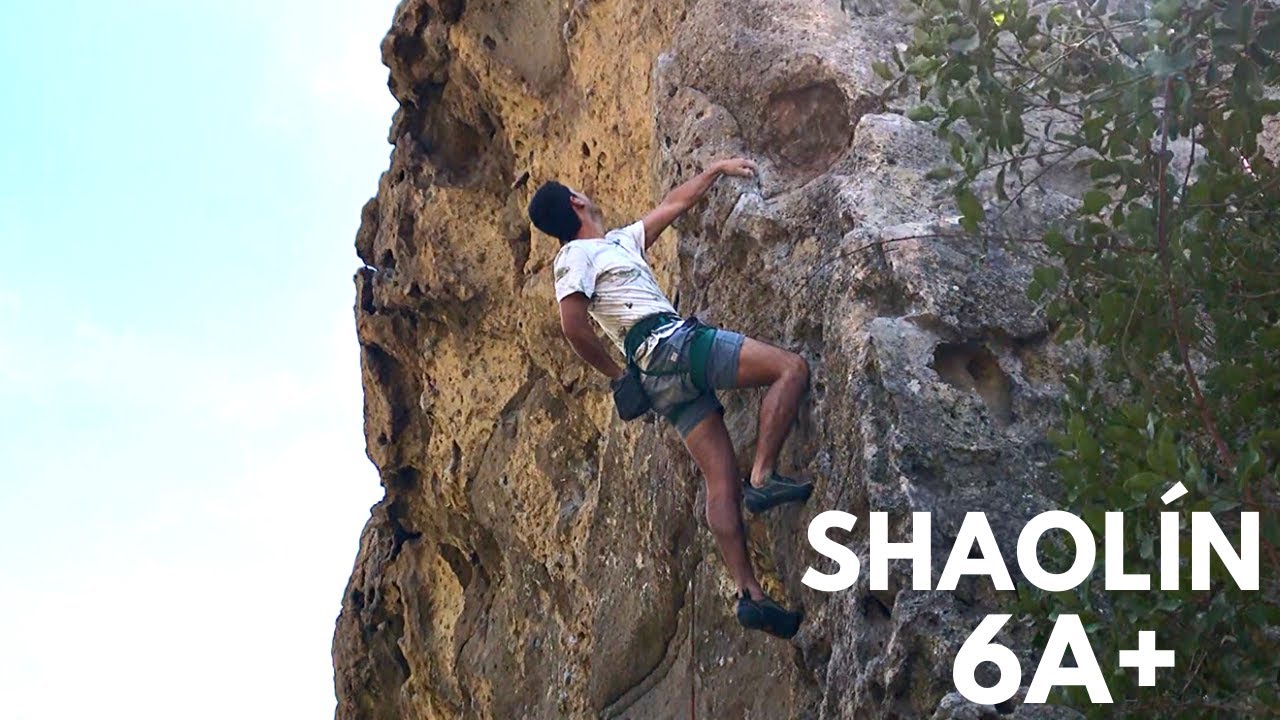 Escalando un 10a (6a+) | Shaolín No Desesperes | Piedra Romel Parte #1