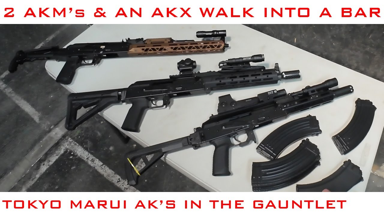 Tokyo Marui AK GBBR's In CQB - The Gauntlet