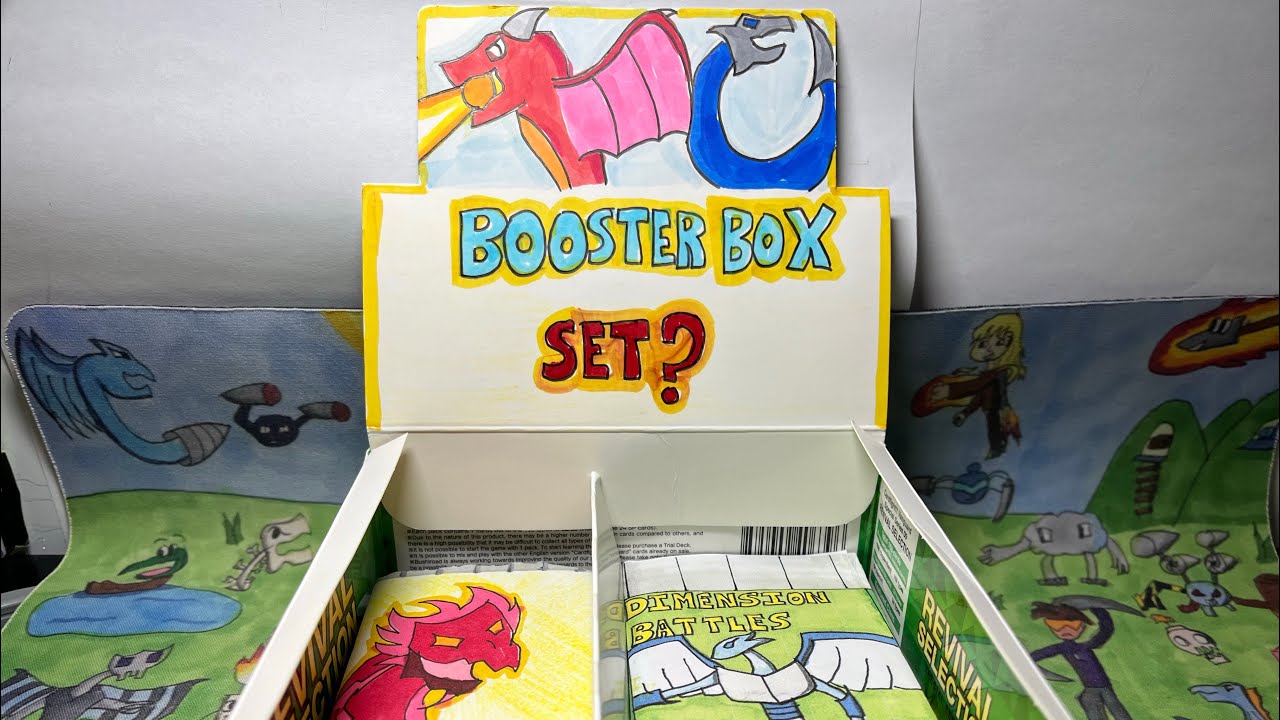 Homemade tcg: Jumbo Booster Box (Dimension Battles)