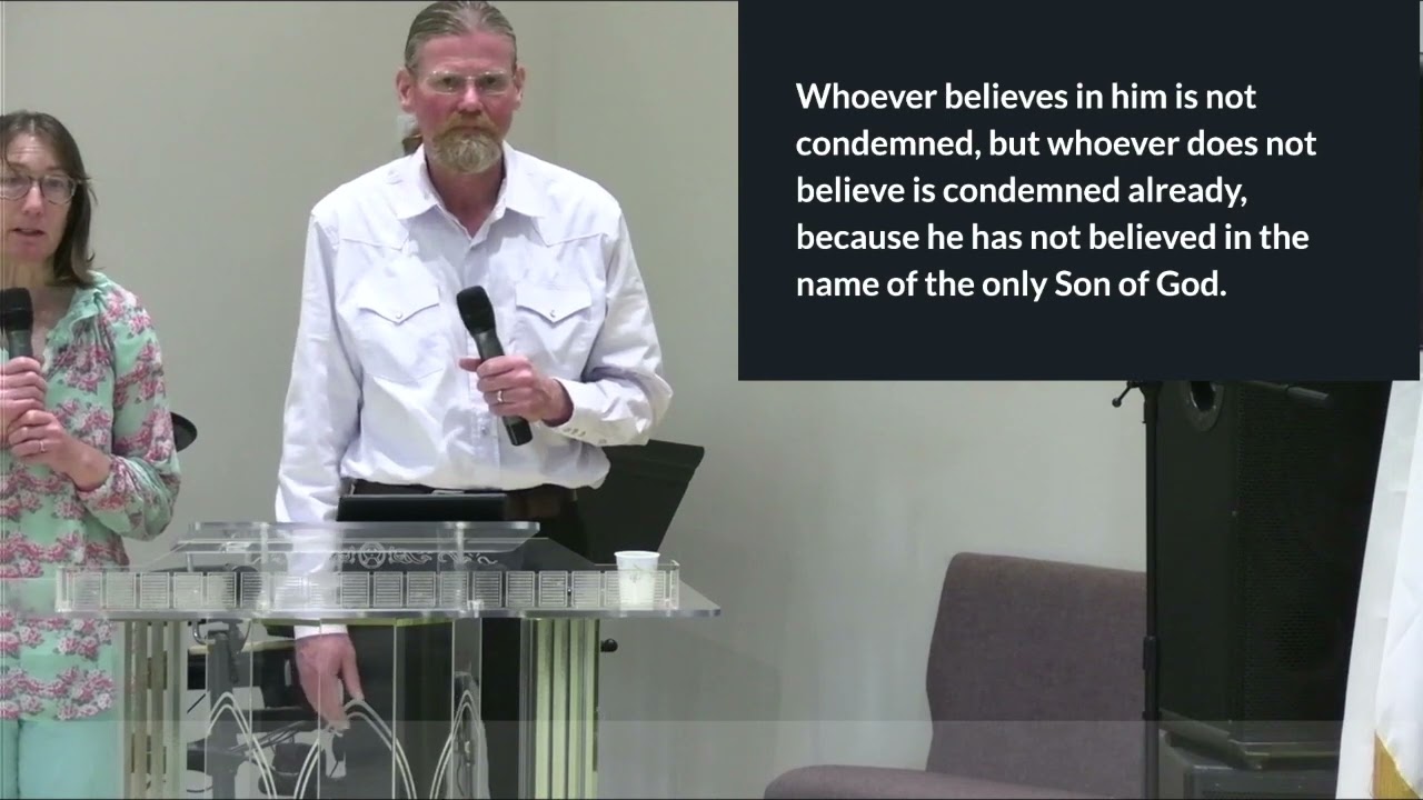 6/5/22 | John 14:15-27 | Singing | Praying | JSBC | Jim Mudge | Brian and Mashell Talbot