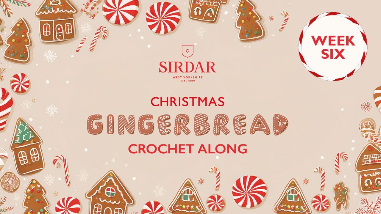 Sirdar Gingerbread Crochet Along: Week 6 - Border And Crochet Fringe
