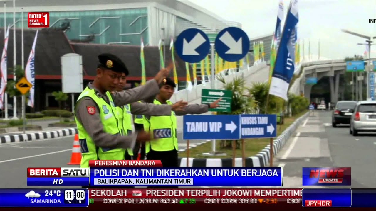 SBY Akan Resmikan Pergantian Nama Bandara Sepinggan