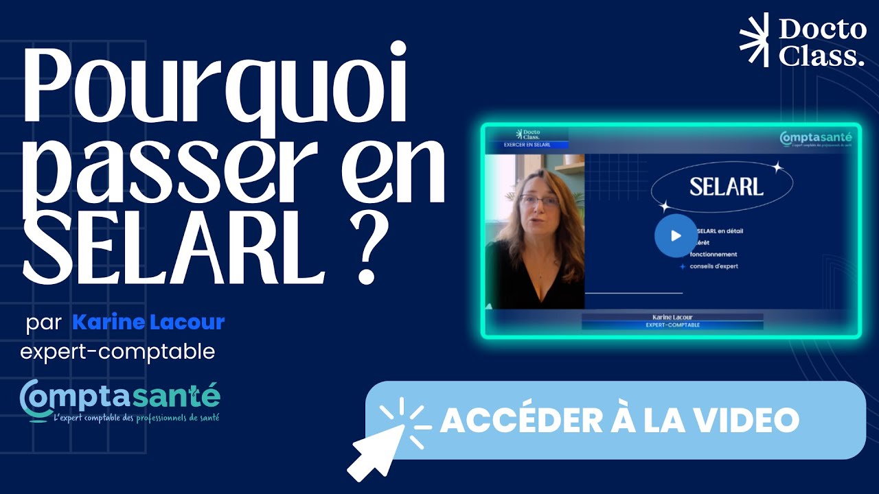 Pourquoi passer en SELARL ?