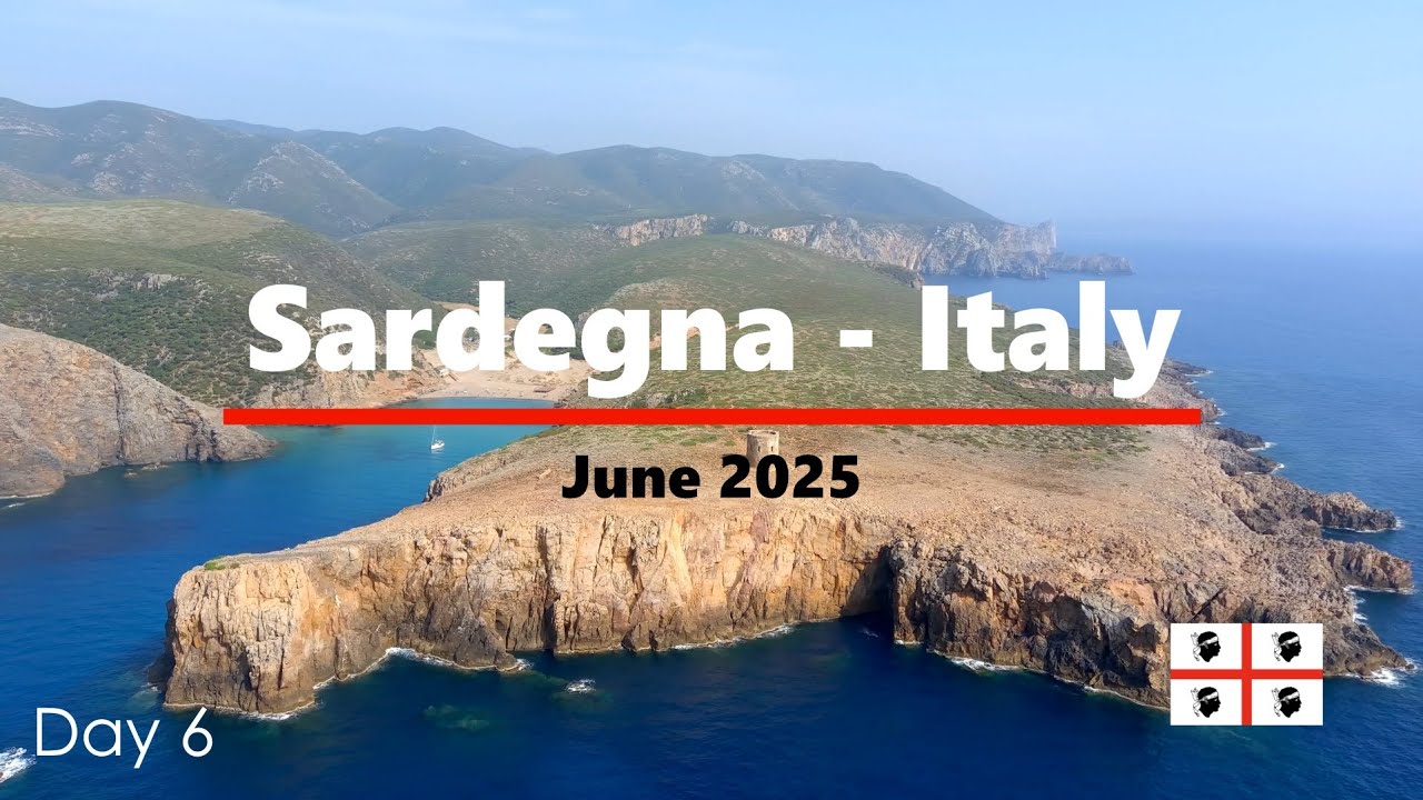 Sardynia Włochy June 2025 Day 6 Sardegna Su Nuraxi Spiaggia di Piscinas Cala Domestica Cala Lunga