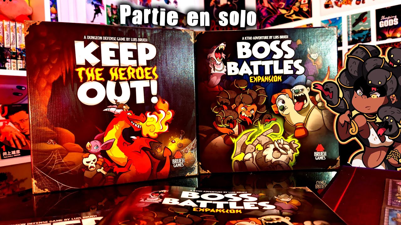Keep the Heroes Out Boss Battles (Mission 23) - Médusa VS les Méca-Araignées