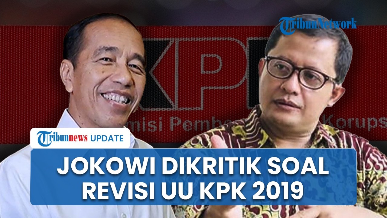 Jokowi Dikritik Disebut Cuci Tangan soal Revisi UU KPK: Sekarang Bilang Tak Terlibat Inisiatif DPR
