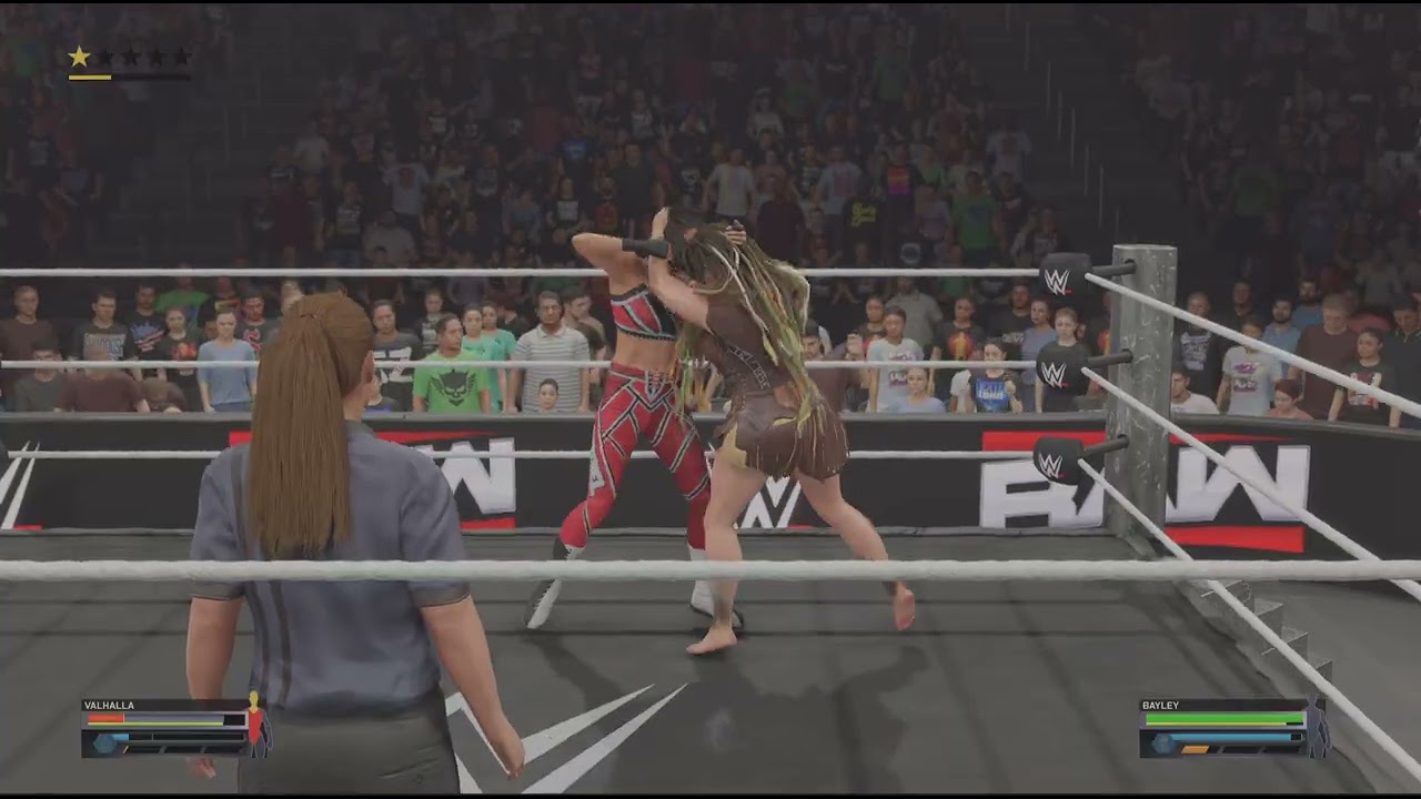 WWE 2K25_ BayLeY vs VaLHaLLa  !!!