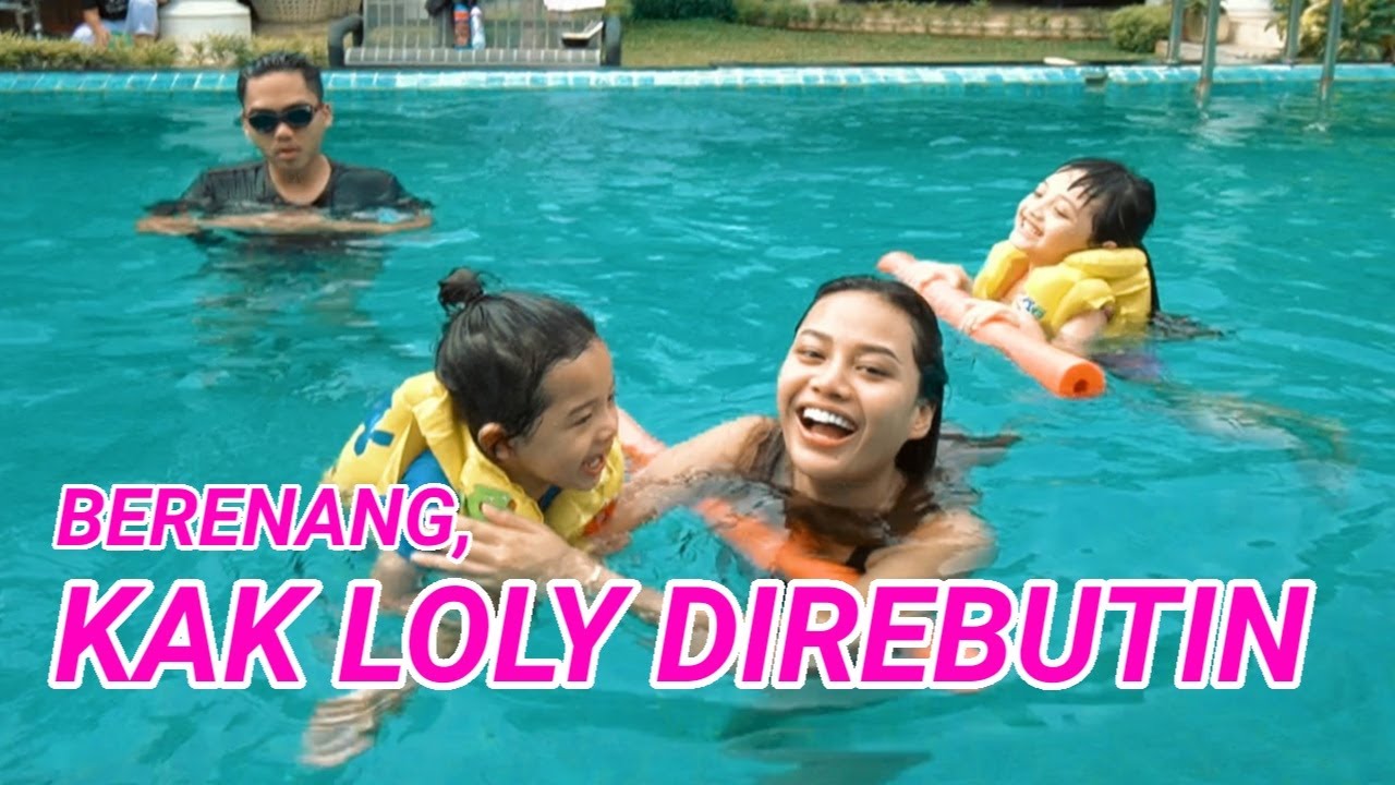 BERMAIN AIR, ARSY ARSYA REBUTAN KAK LOLY