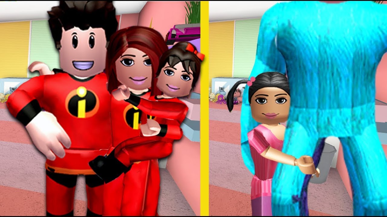 TRYING ON FAMILY COSTUMES FOR HALLOWEEN | Bloxburg Family | Roblox Roleplay