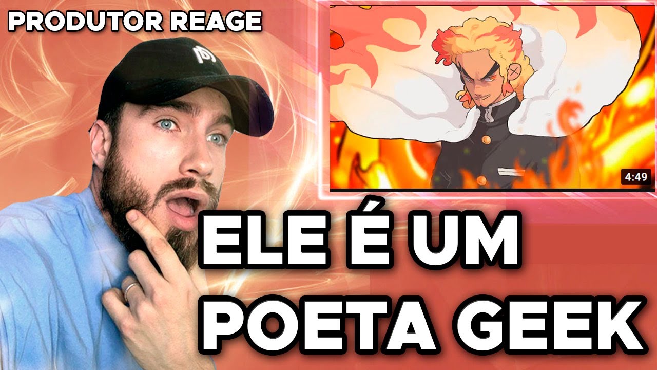 Rodrigo Zin - Kyojuro Rengoku | PRODUTOR EMOCIONA - QUE POESIA! (react, análise)