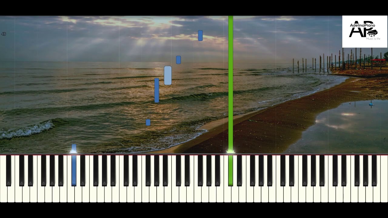 Vangelis - Prelude - synthesia tutorial