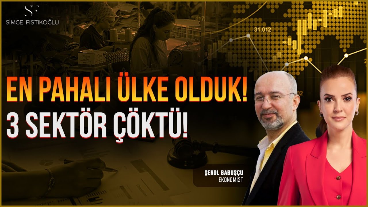 Şenol Babuşçu Tek Tek Sıraladı! Tekstil, İnşaat ve Turizm Sektörü Kötü Günler Yaşıyor!
