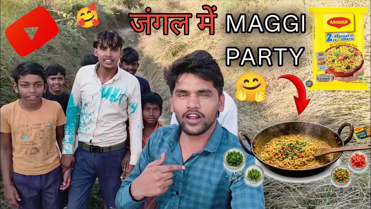 15 दोस्तों के साथ जंगल पार करके पहुँचे यमुना नदी | नदी किनारे बनाई मैगी 😍