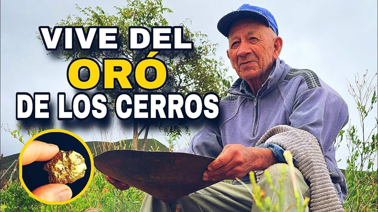🪙tiene 80 AÑOS, VIVE en los CERROS y es LAVADOR de ORÓ ARTESANAL (Famatina)