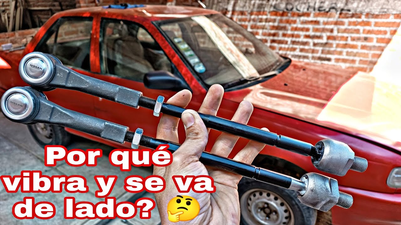 Como cambiar bieletas y terminales de dirección?🤔 Nissan Tsuru 3