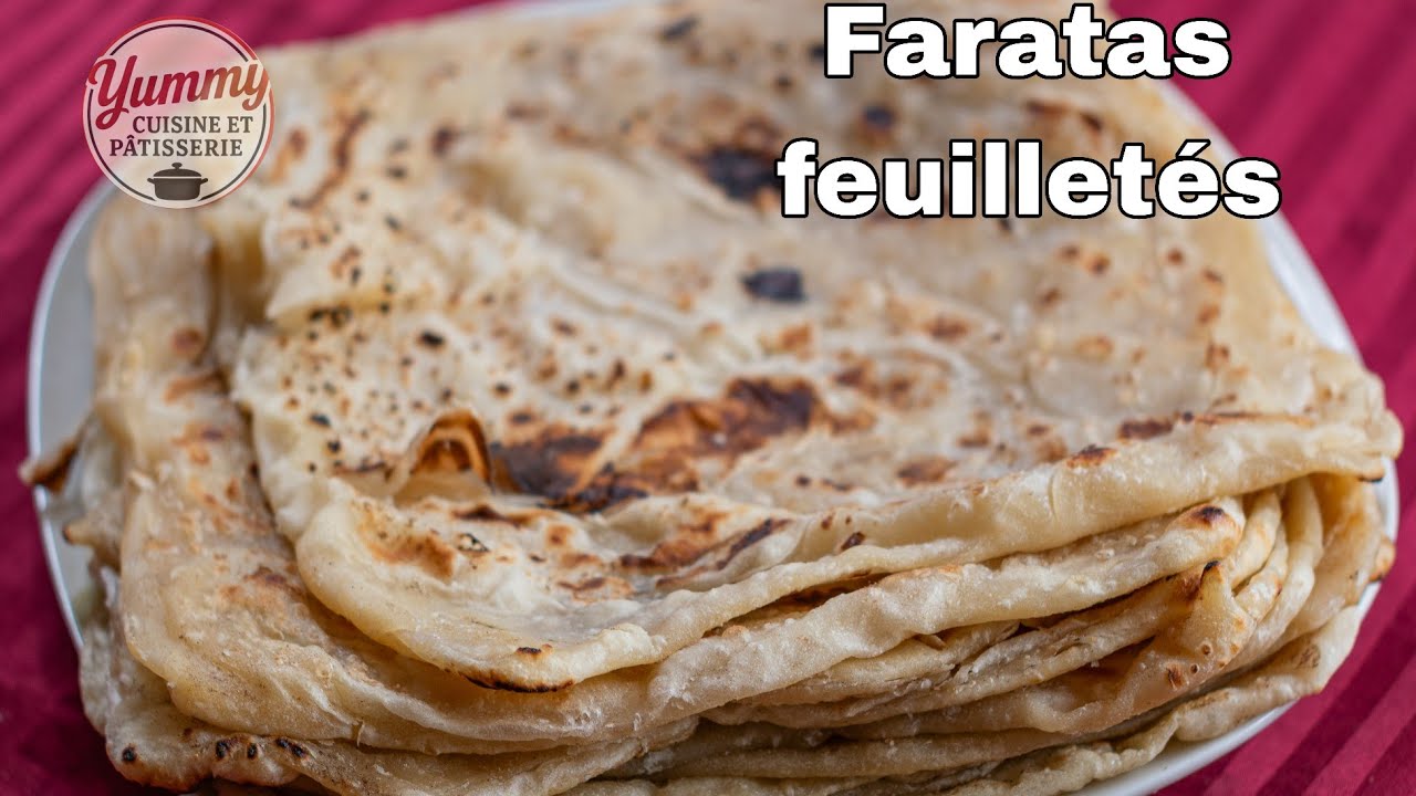 Faratas feuilletés/ étape  par étape /Mauritian cuisine 🇲🇺