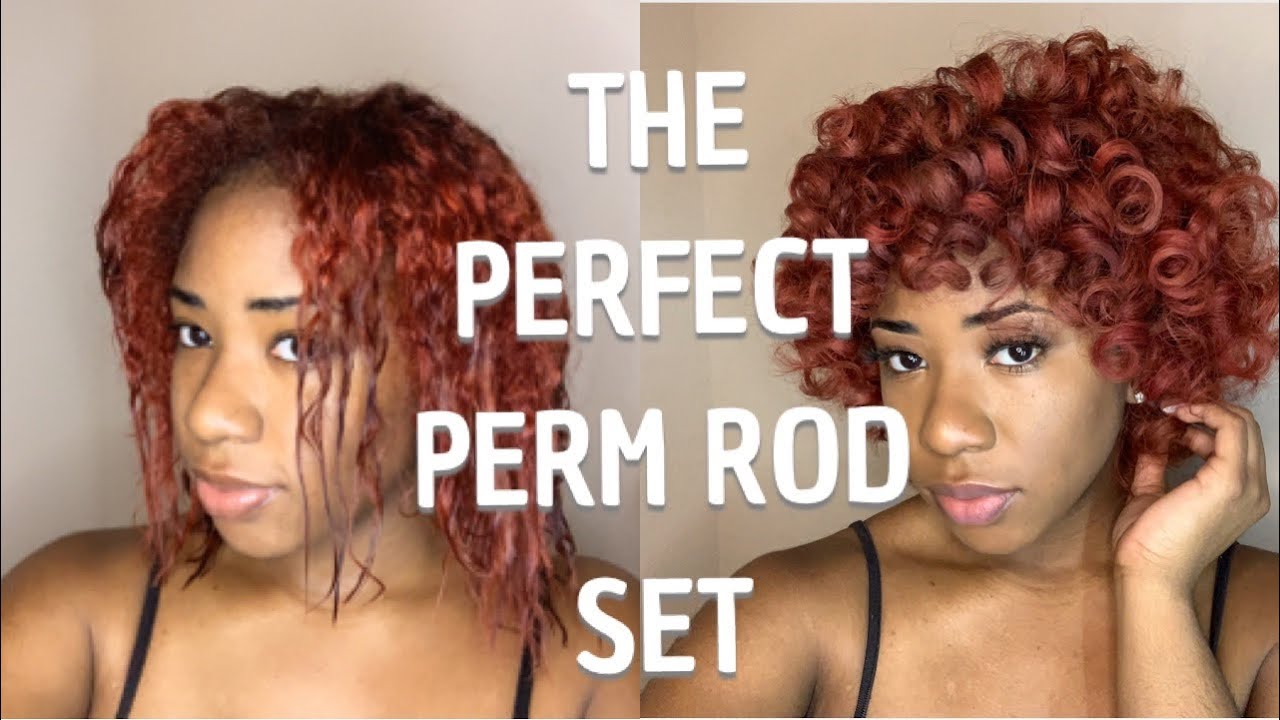 The Perfect Perm Rod Set On Transitioning Hair