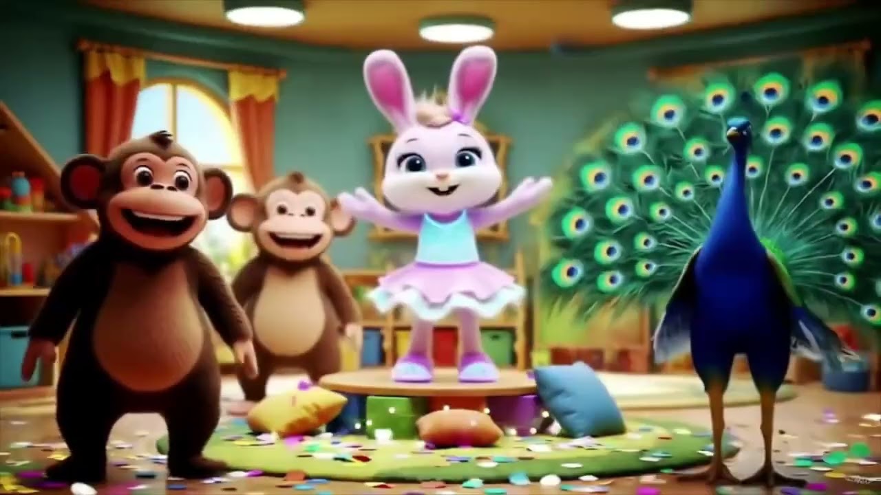 Singen, Hüpfen, Lachen! Neues Lied für Kindergarten & Zuhause