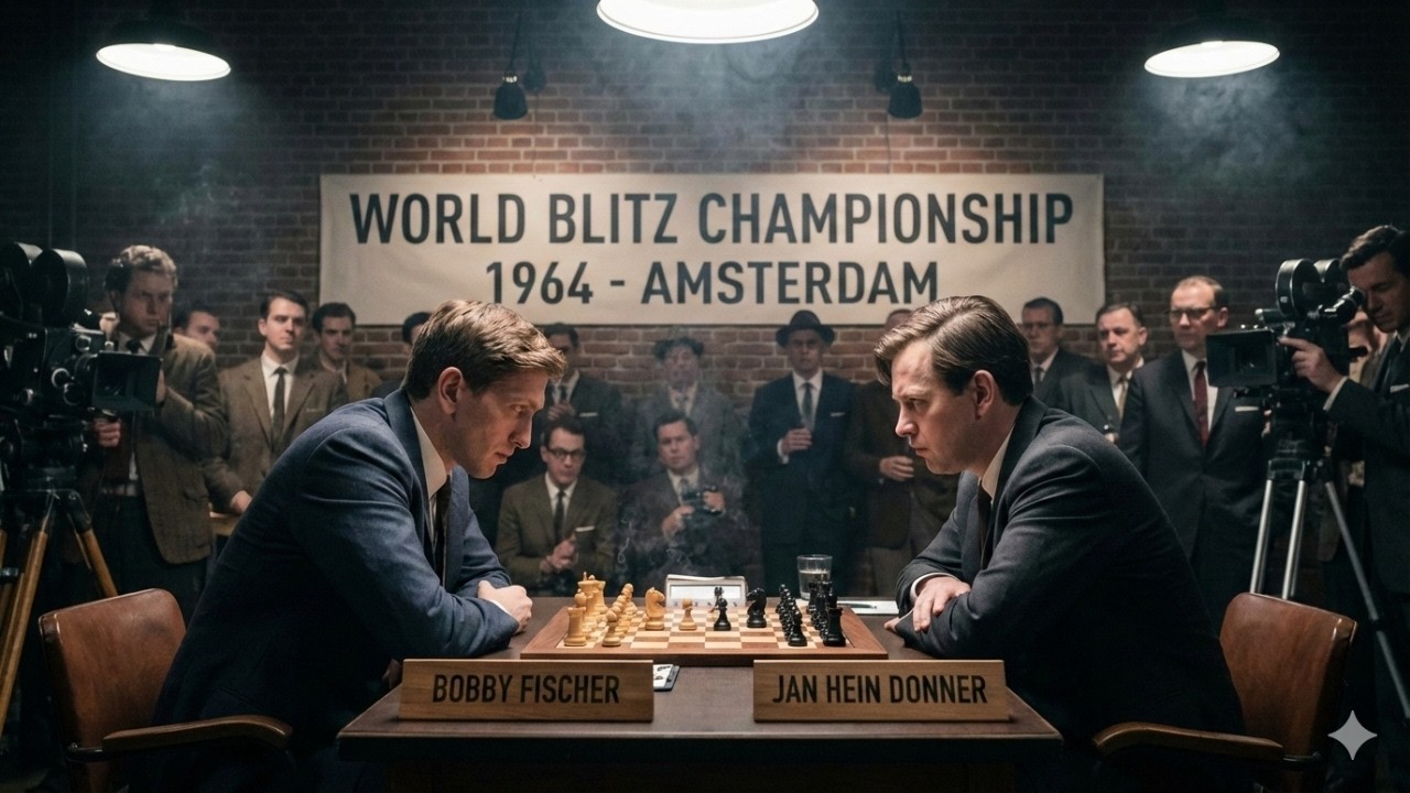 Bobby Fischer SHOCKED at Varna 1962?! 😱Jan Hein Donner Defeats Fischer in a Rare Loss
