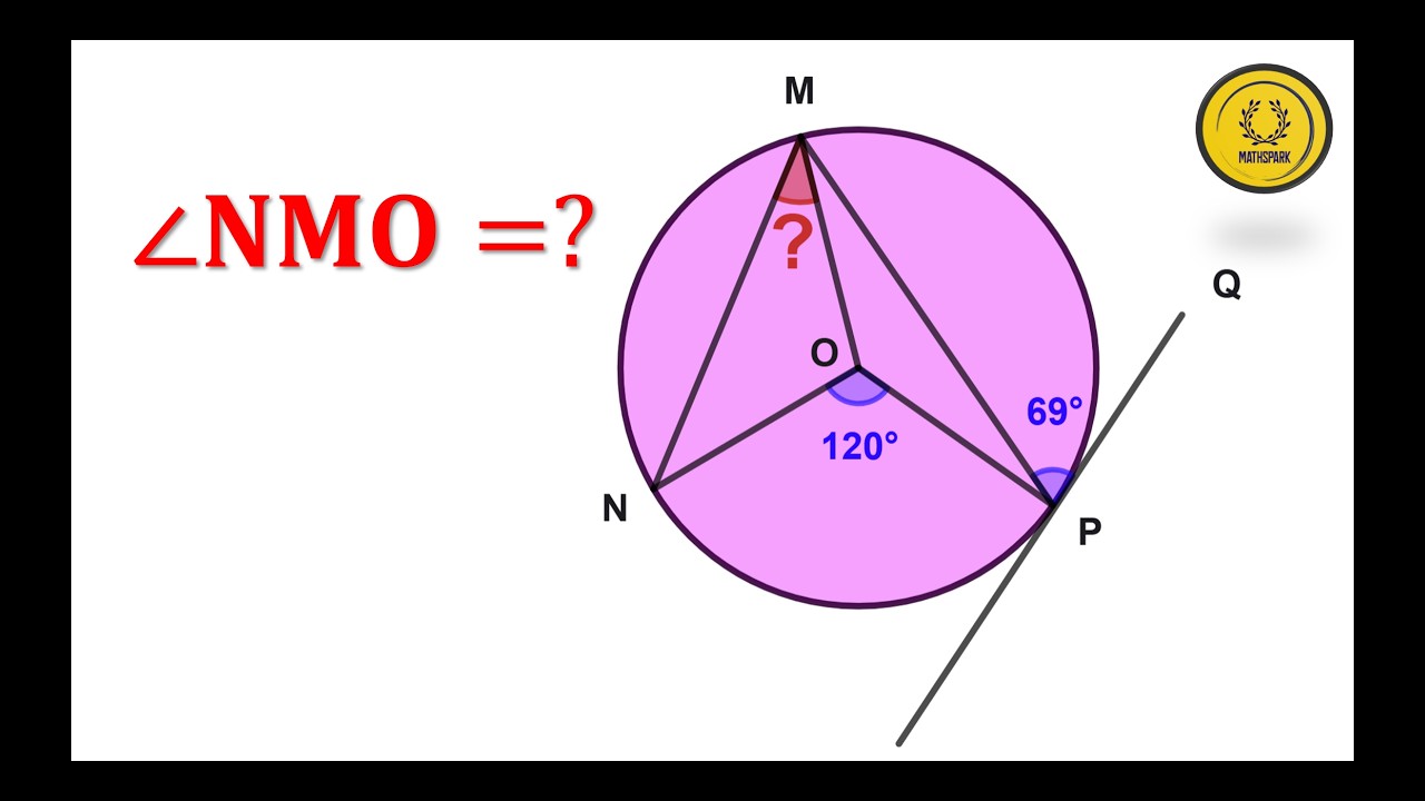 Find ∠NMO — Can You Solve This Tricky Circle Geometry Puzzle?
